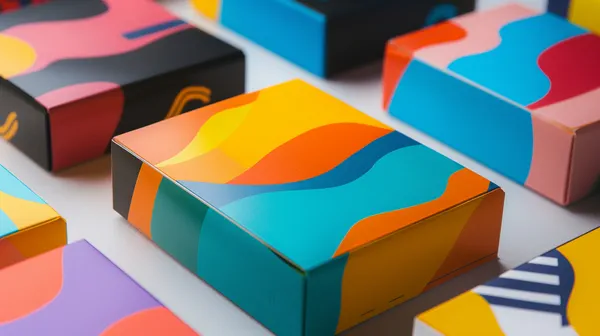 Bunte Produktverpackungen in leuchtenden Farben – individueller Verpackungsdruck X-Press