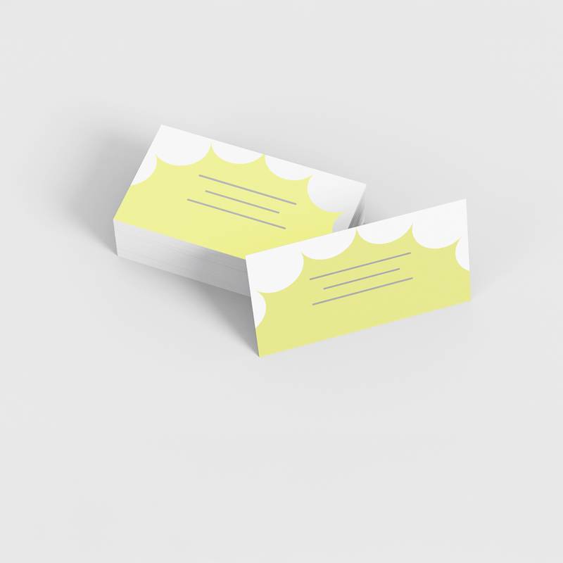 Visitenkarten mit abgerundeten Ecken und Prägungen – professionell gedruckt bei X-Press.